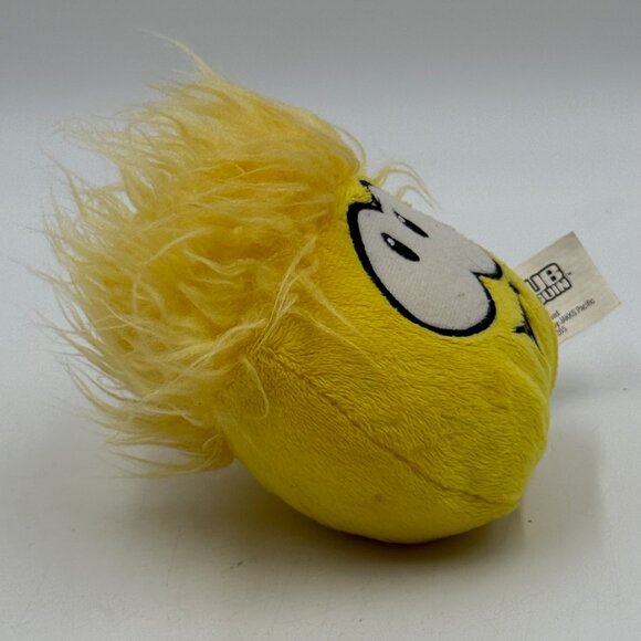 Disney Club Penguin Yellow Smile Puffle4" Stuffed Animal Toy No Coin Or Code - Picture 2 of 8